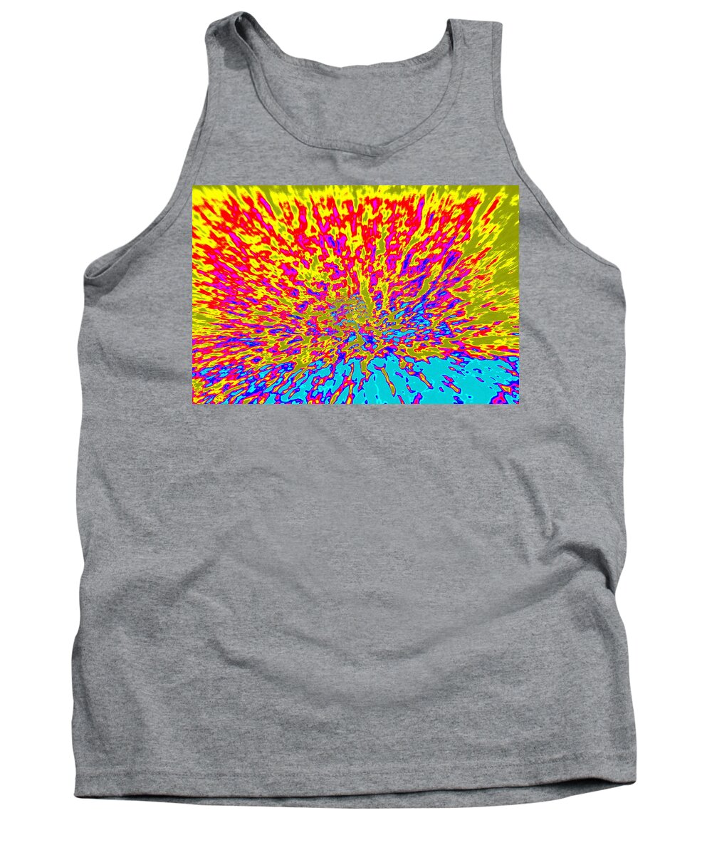 Cosmic Tank Top featuring the photograph Cosmic Series 015 by Larry Ward