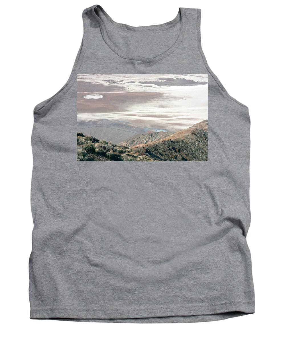 Death Valley Tank Top featuring the photograph Dante's View #1 by Stuart Litoff