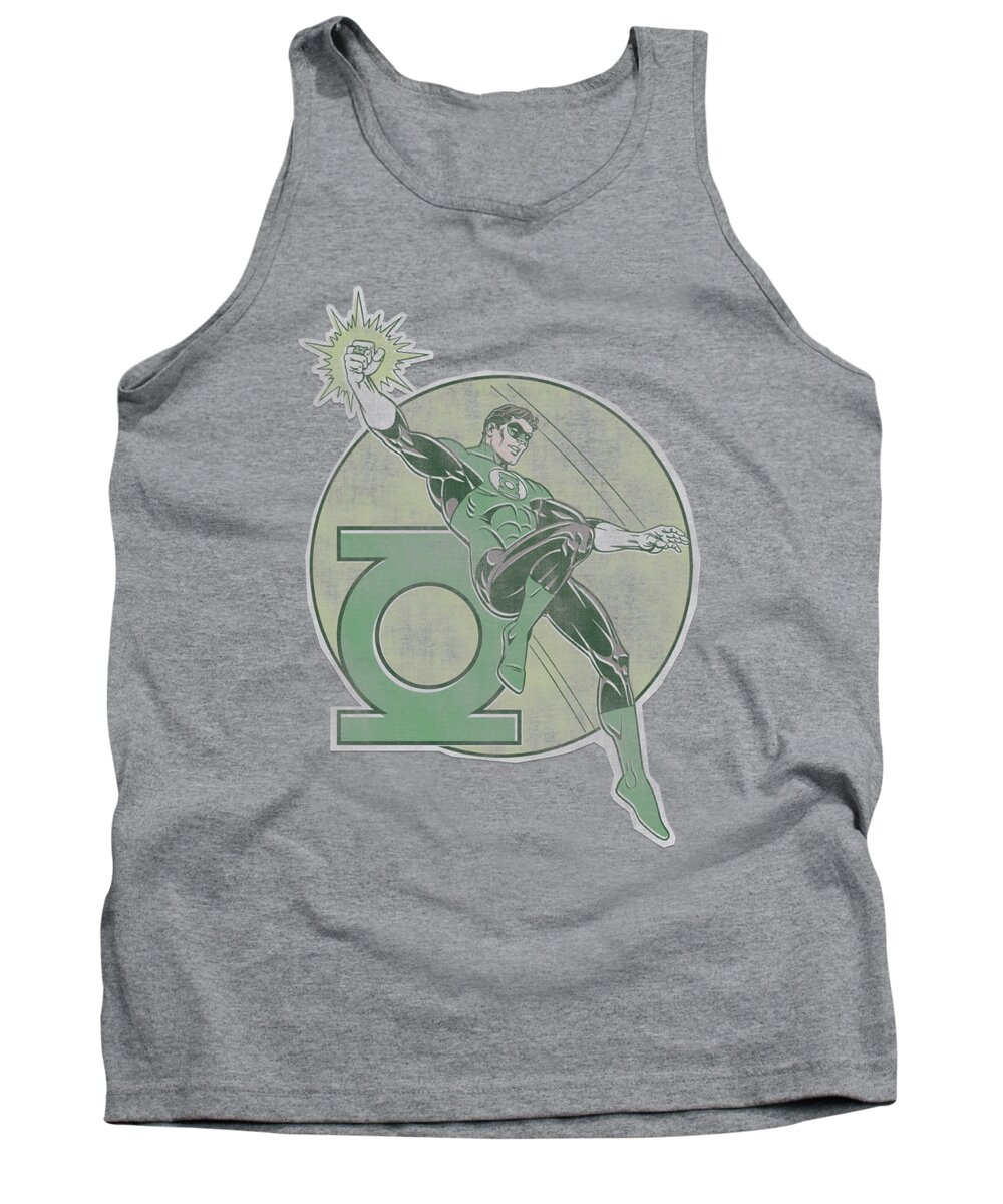  Tank Top featuring the digital art Dco - Retro Lantern Iron On by Brand A