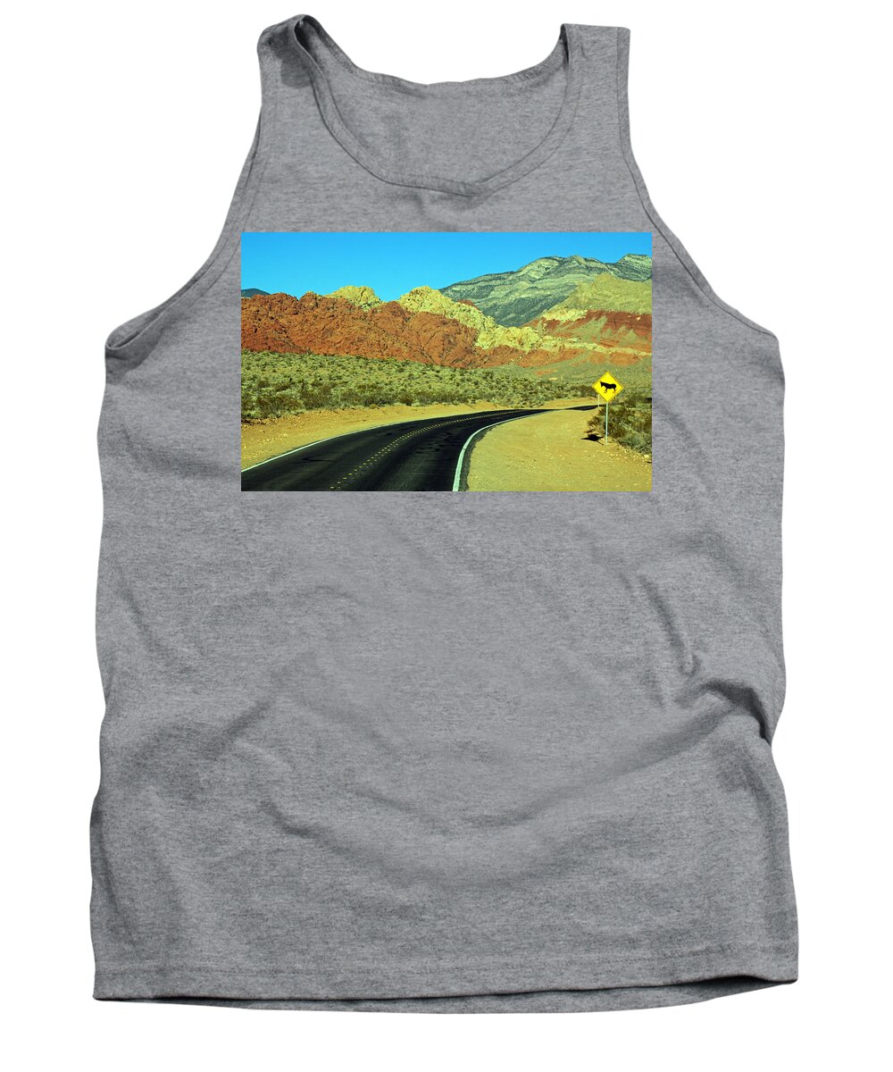 Signs Tank Top featuring the photograph Diversified Landscape by Jennifer Robin