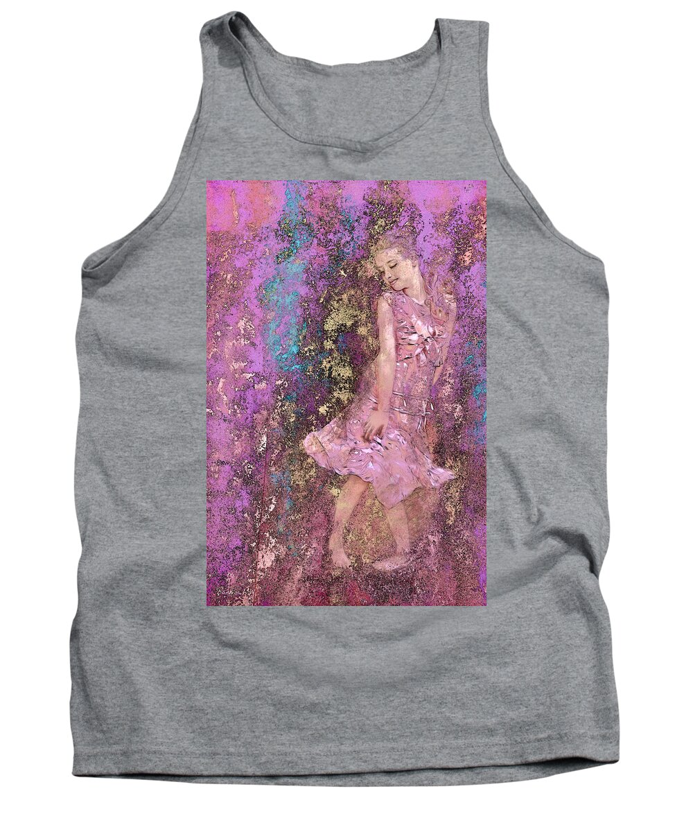 Young Girl Tank Top featuring the photograph Dream Land by Bonnie Willis