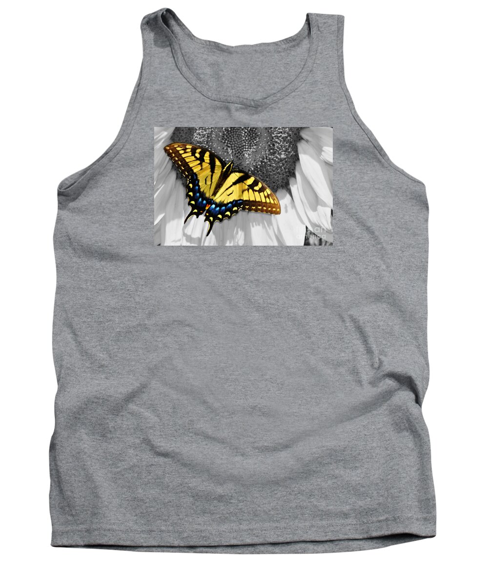 Eastern Tank Top featuring the photograph Eastern Tiger Swallow Tail by Eric Liller