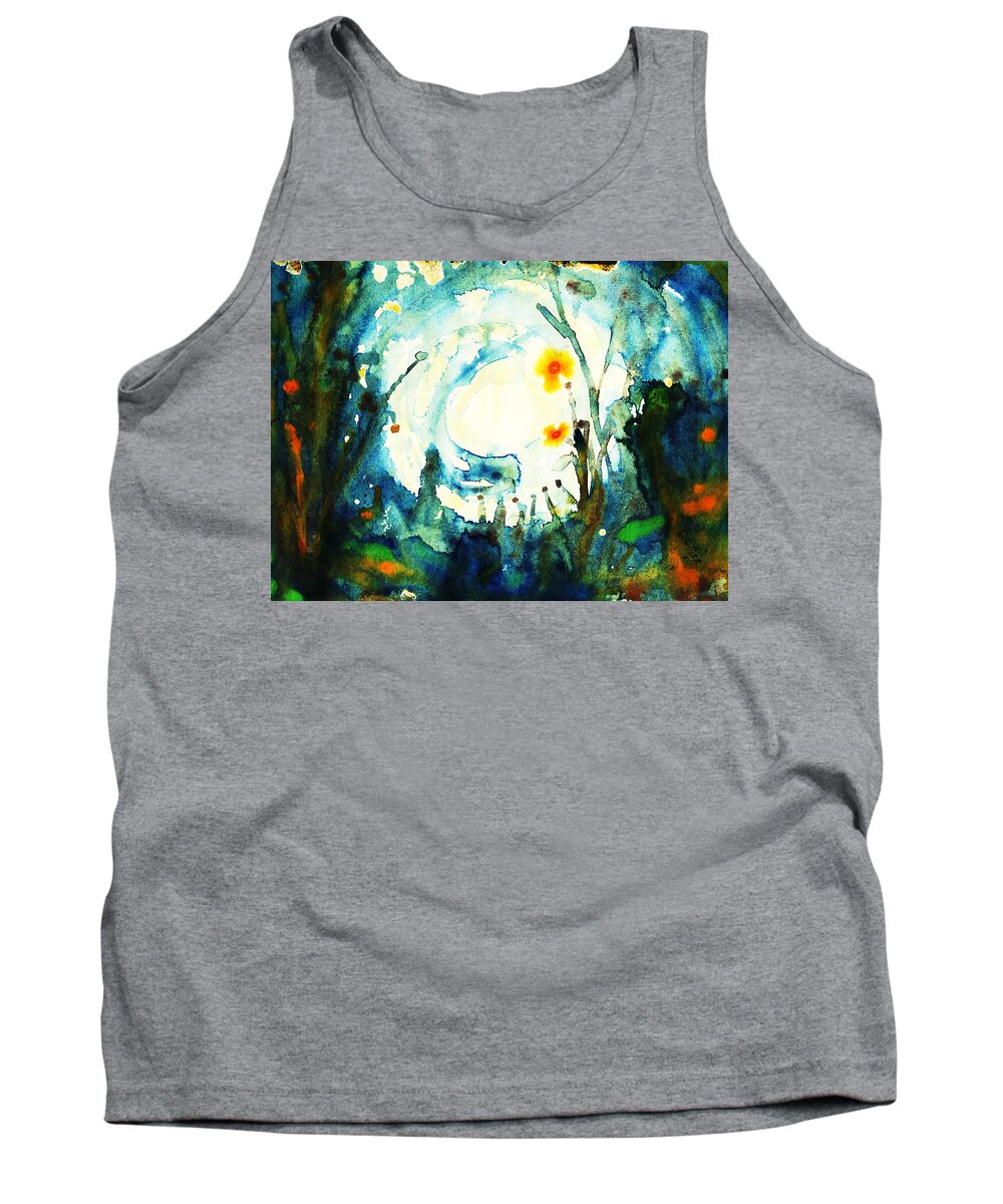 Elf Land Tank Top featuring the painting Elf Land by Hartmut Jager