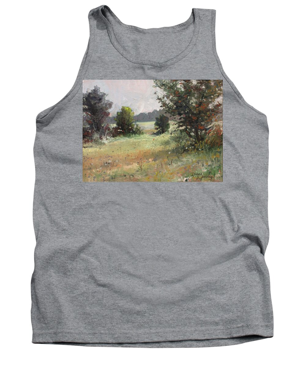  Tank Top featuring the painting Endless Summer by Douglas Jerving