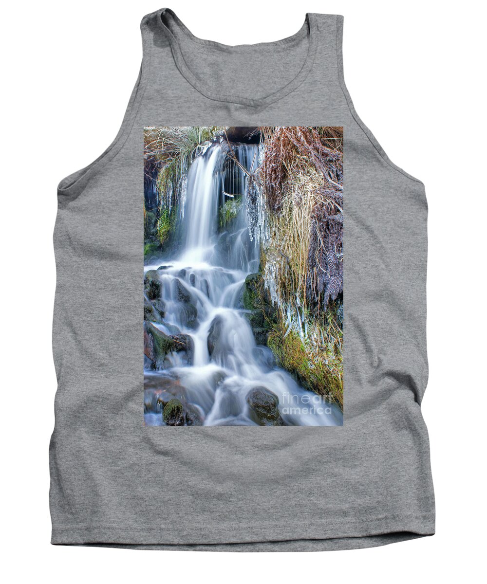 Ethereal Tank Top featuring the photograph Ethereal Flow by David Birchall