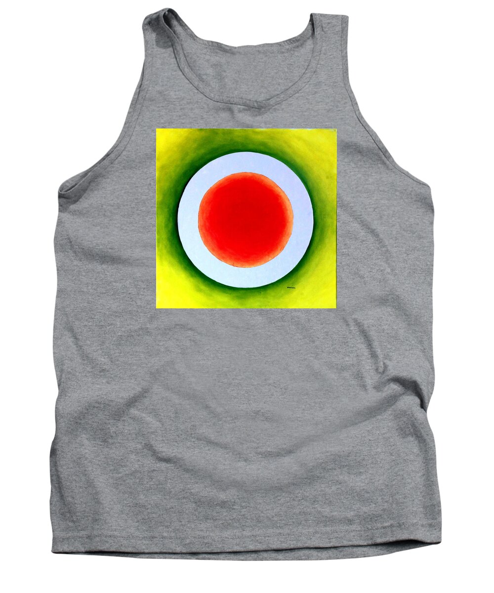 Bold Colors Tank Top featuring the painting Express Yourself by Thomas Gronowski