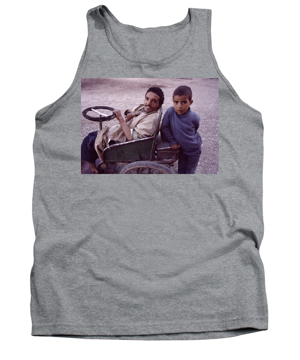 Love Tank Top featuring the photograph Father And Son by Shaun Higson