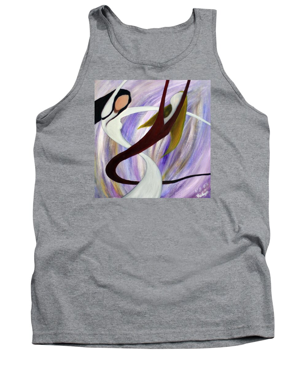 2003 Tank Top featuring the painting Floating by Will Felix