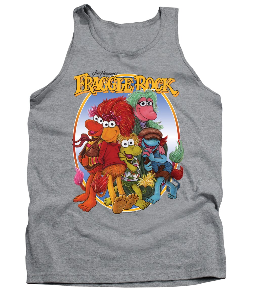  Tank Top featuring the digital art Fraggle Rock - Group Hug by Brand A