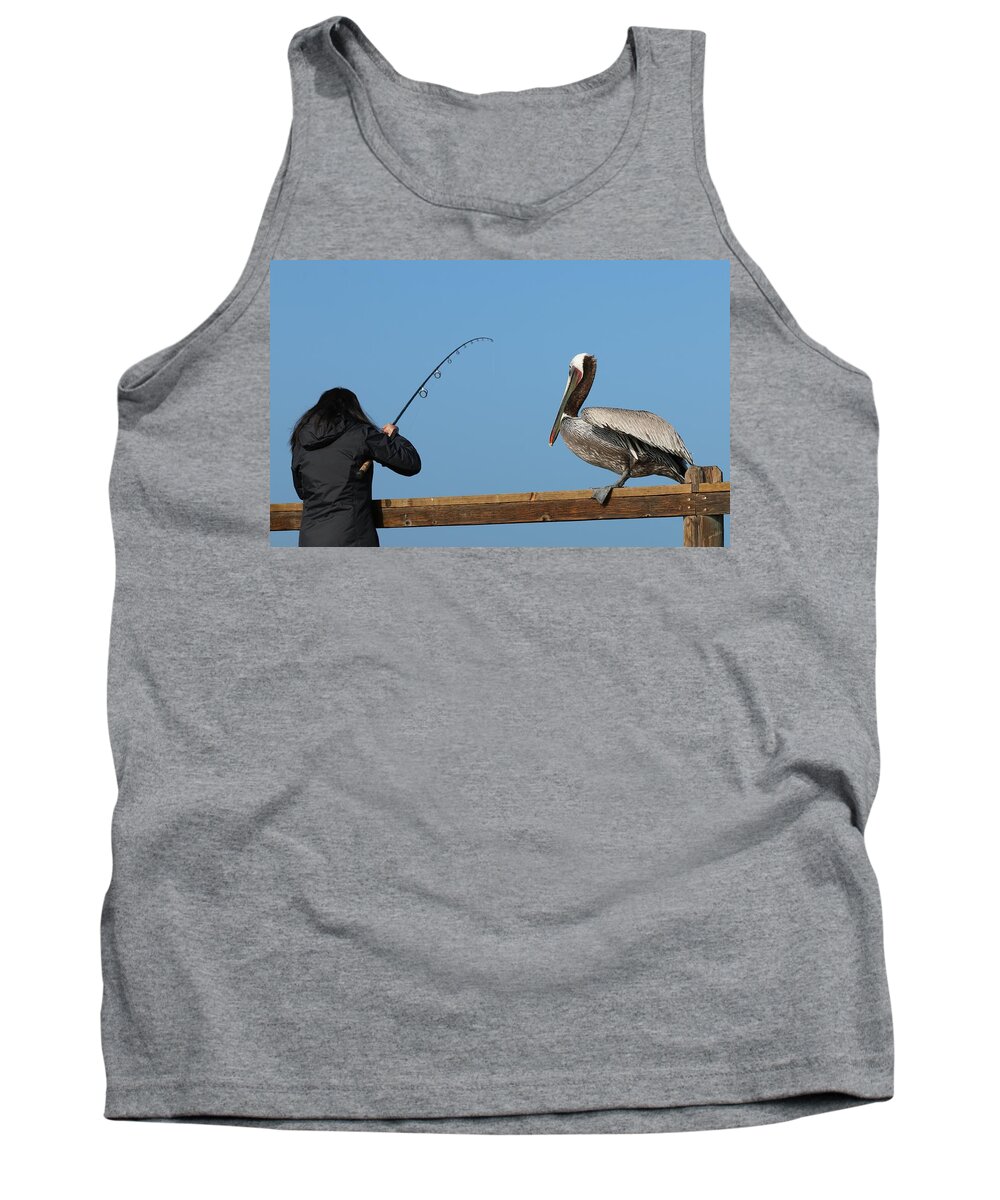 Wild Tank Top featuring the photograph Free Dinner by Christy Pooschke