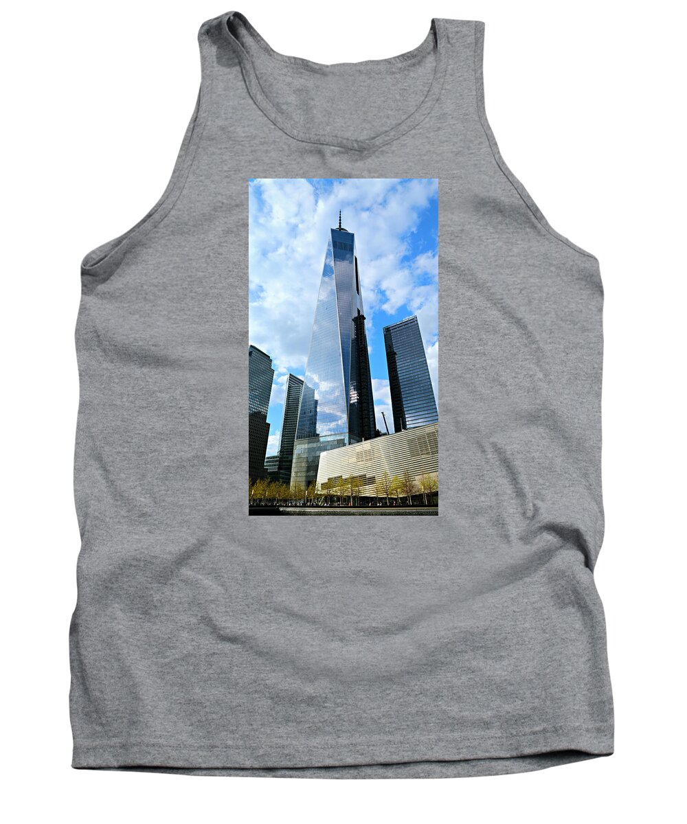 New York City Tank Top featuring the photograph Freedom Tower by Stephen Stookey