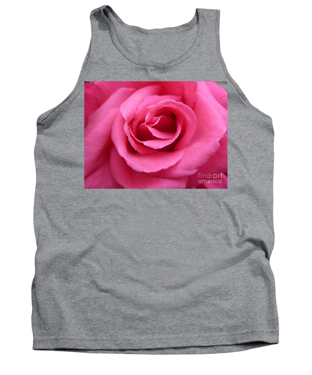Gorgeous Tank Top featuring the photograph Gorgeous Pink Rose by Vicki Spindler