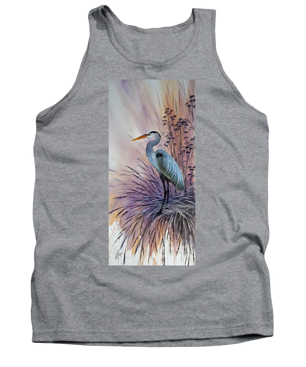 Graceful Harmony Tank Top featuring the painting Graceful Harmony by James Williamson