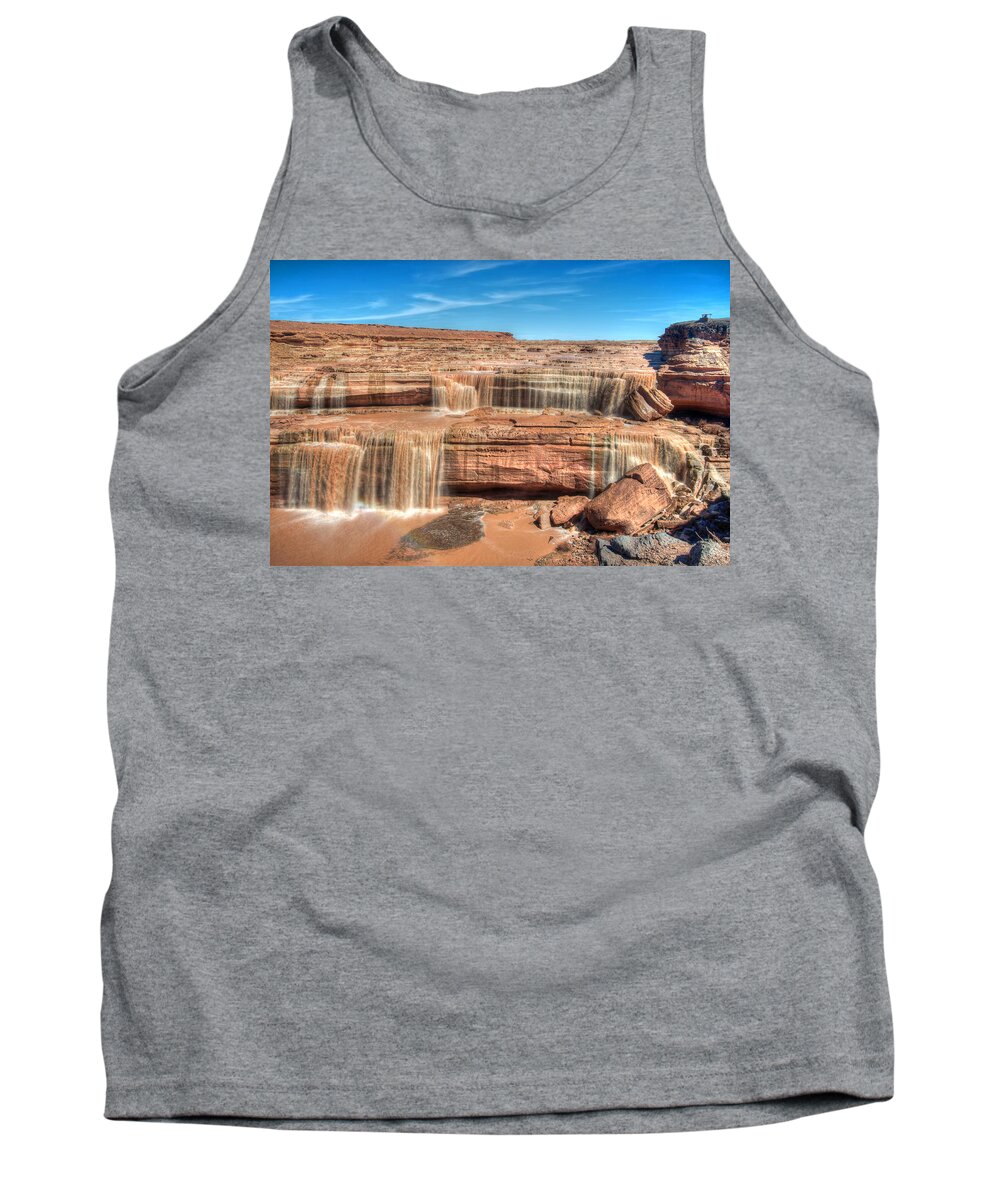Photograph Tank Top featuring the photograph Grand Falls by Richard Gehlbach