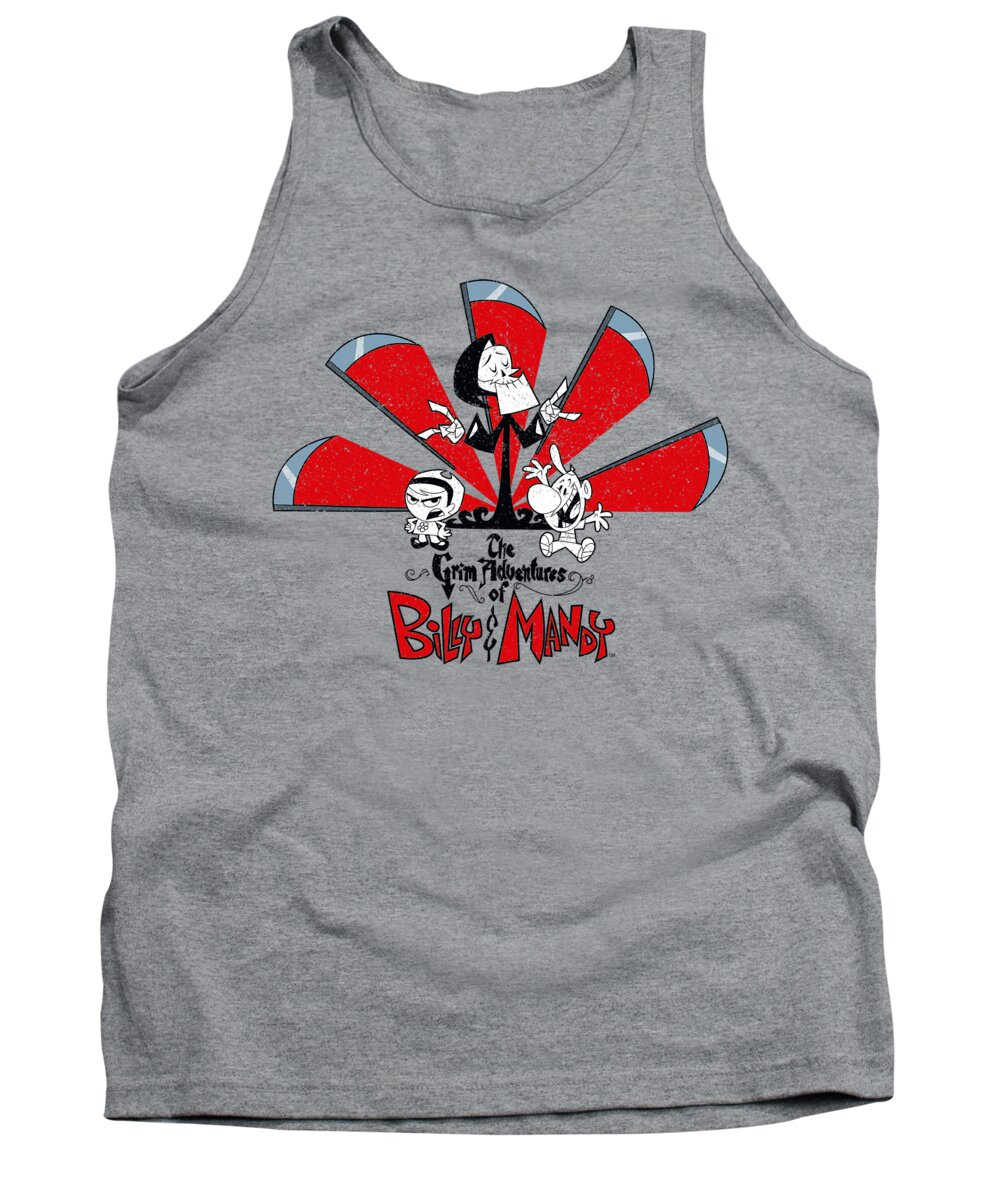  Tank Top featuring the digital art Grim Adventures Of Billy And Mandy - Grim Adventures by Brand A