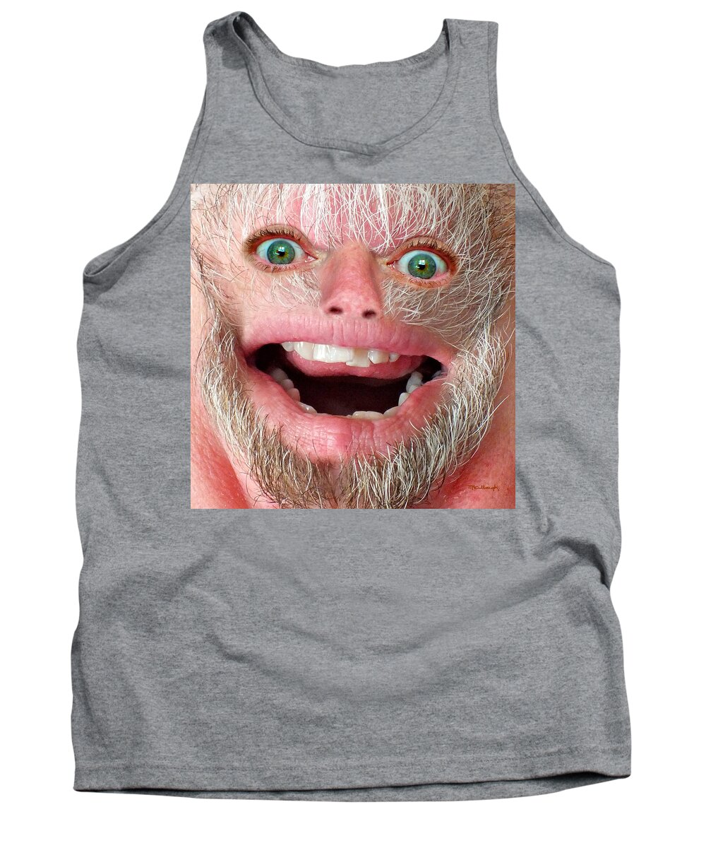 Harry Tank Top featuring the photograph Happy Harry by Duane McCullough