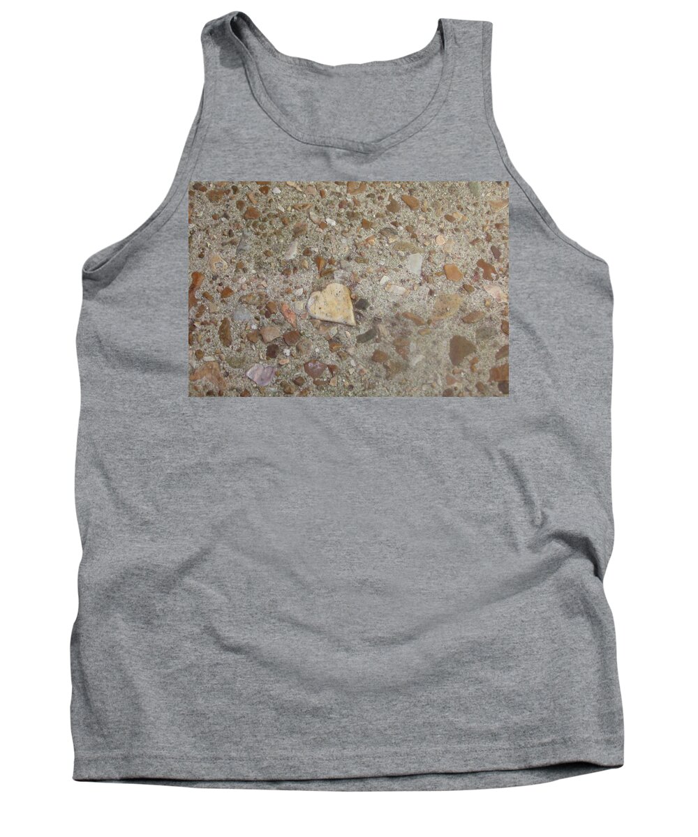 Nature. Stone Tank Top featuring the photograph Heart of Stone by Fortunate Findings Shirley Dickerson