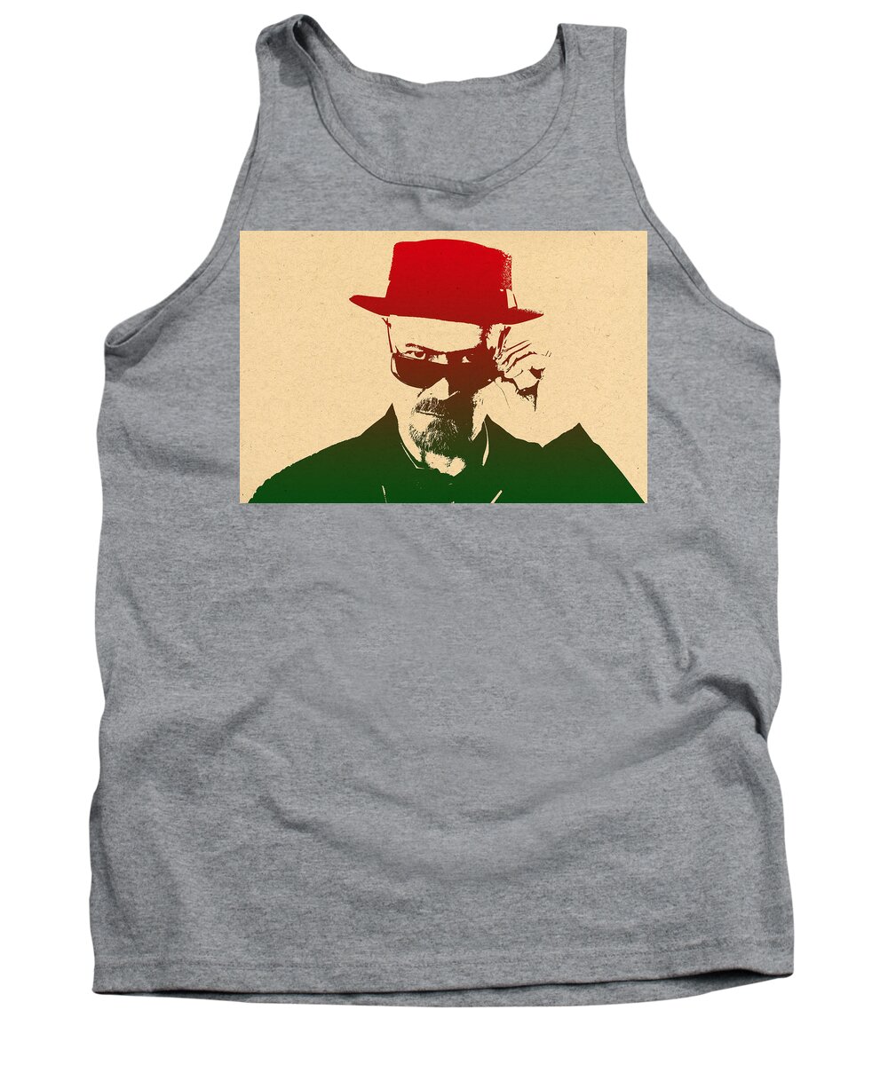 Breaking Bad Tank Top featuring the photograph Heisenberg by Chris Smith