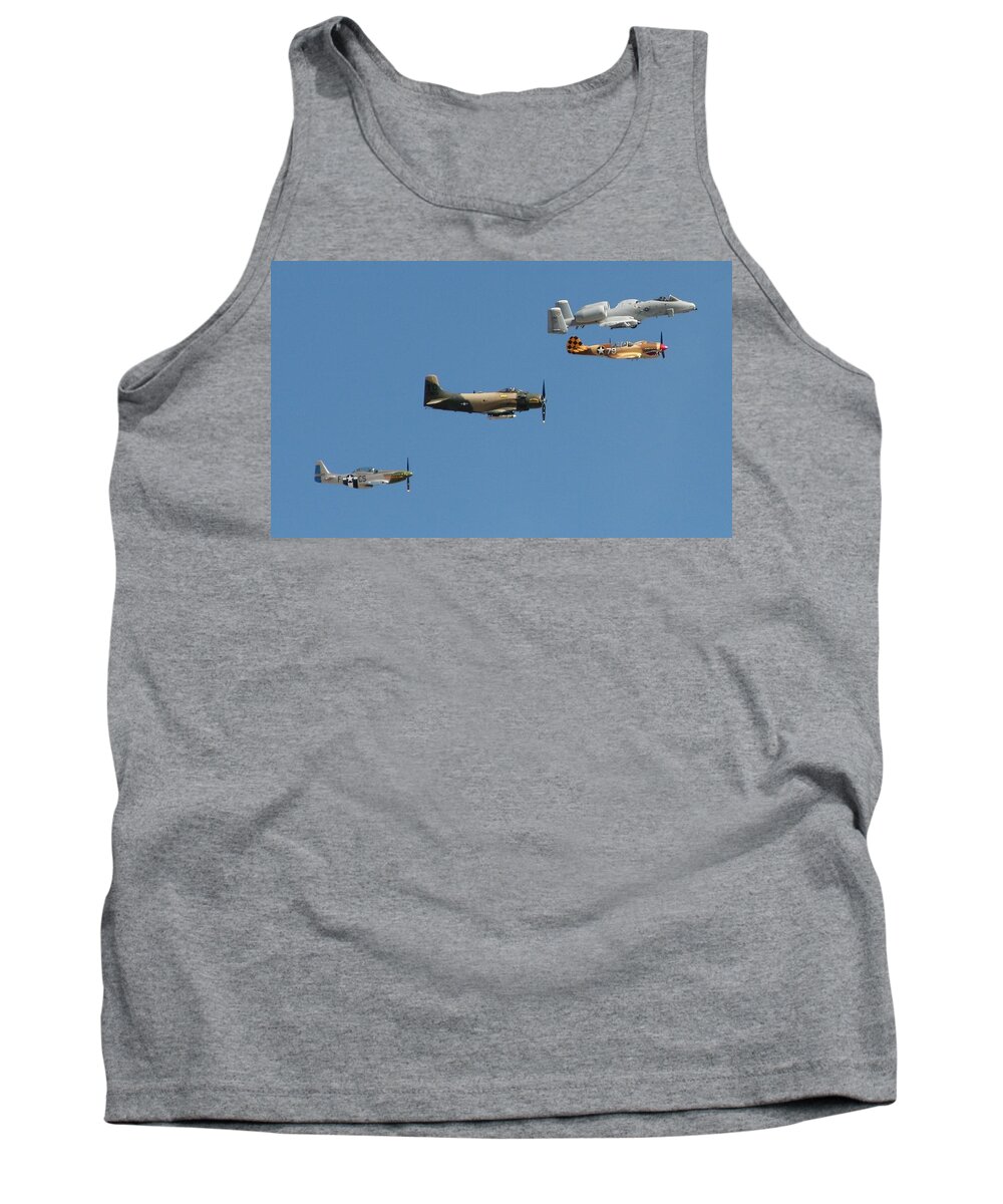 A-10 Tank Top featuring the photograph Heritage by David S Reynolds