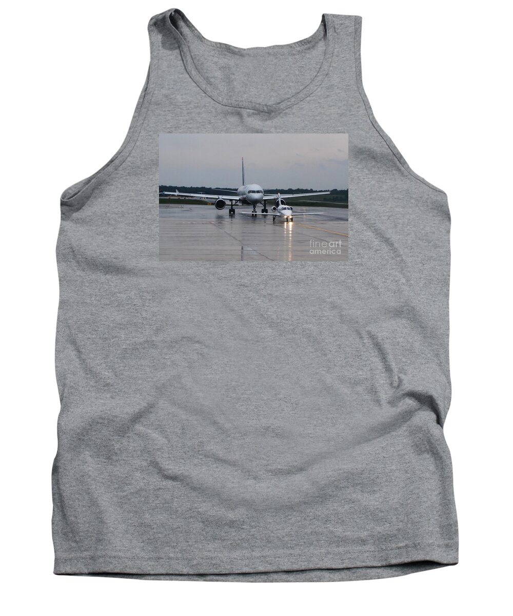 Airport Tank Top featuring the photograph Hey Little One, You CAN Fly by Marcus Dagan