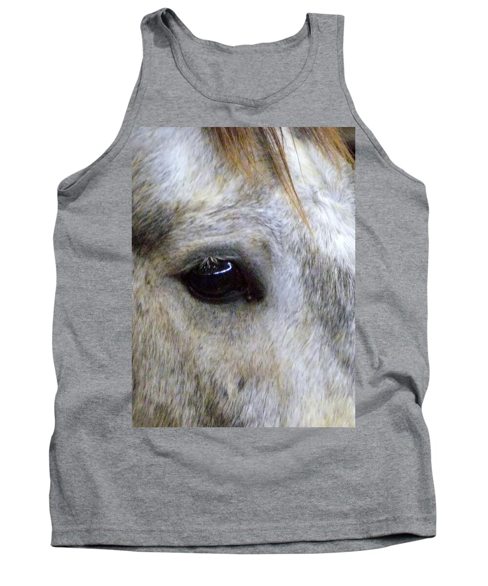 Wild Horses Tank Top featuring the photograph His Spirit Was Stolen by John Glass
