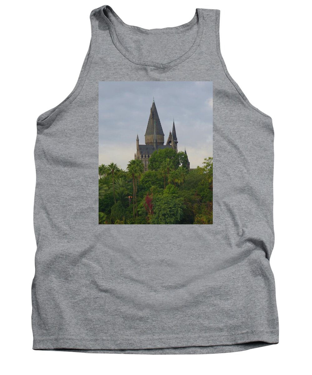 Kathy Long Tank Top featuring the photograph Hogwarts Castle 1 by Kathy Long