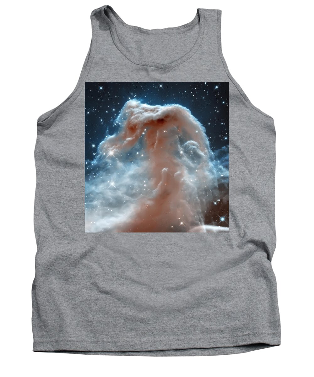 Nasa Images Tank Top featuring the photograph Horse Head Nebula by Jennifer Rondinelli Reilly - Fine Art Photography