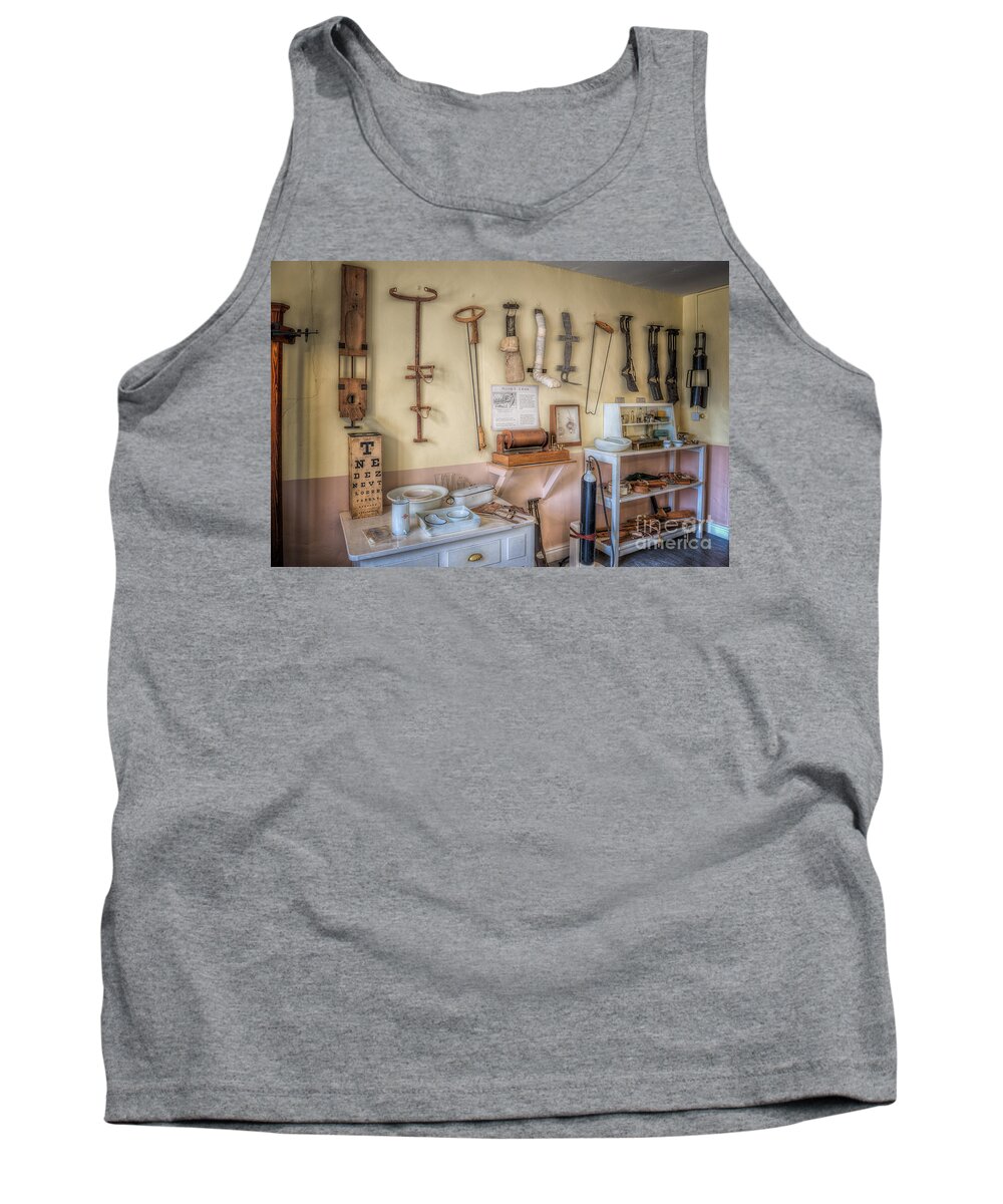 Victorian Pharmacists Tank Top featuring the photograph Hospital Museum by Adrian Evans