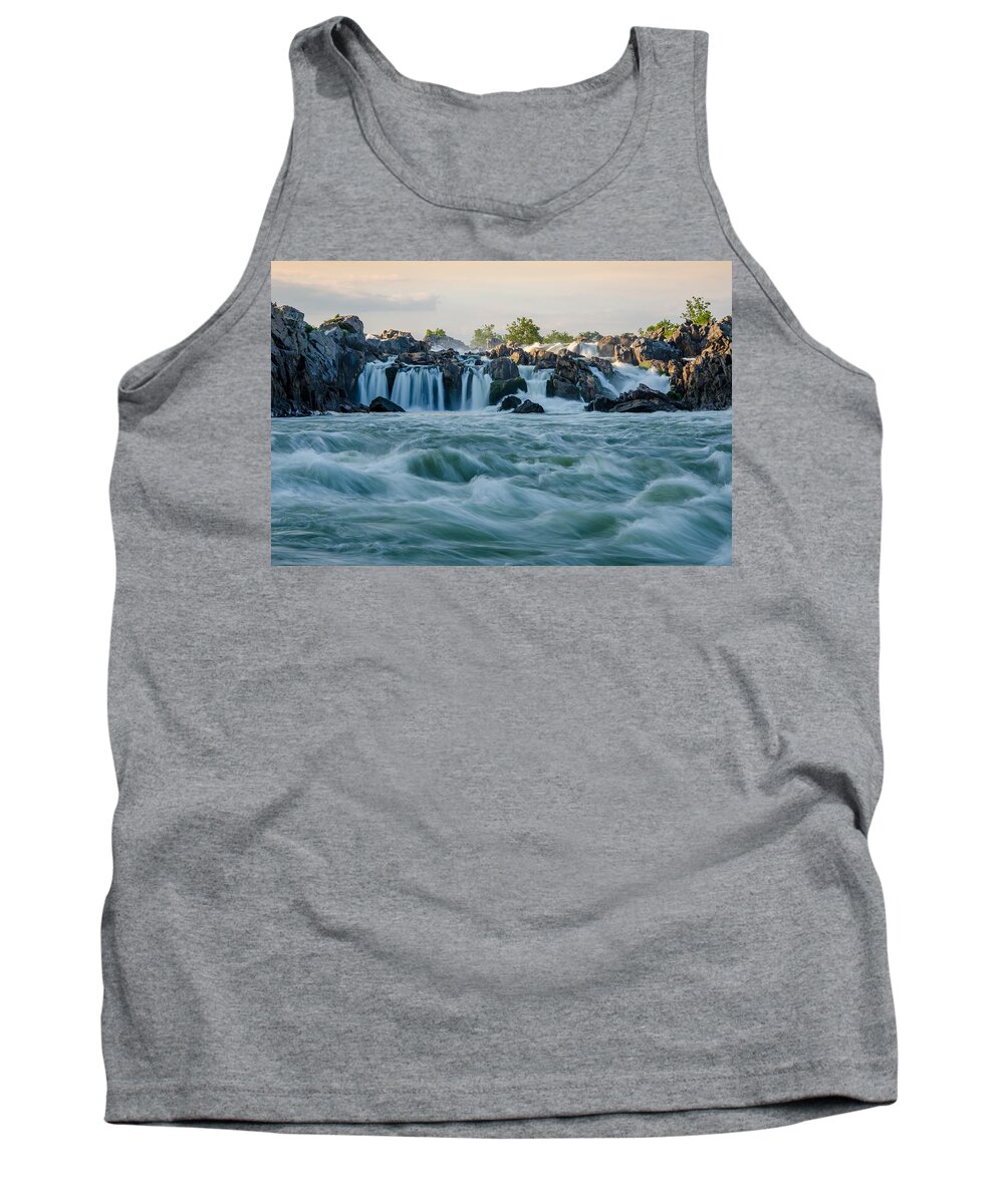 Virginia Tank Top featuring the photograph In the Rapids by Kristopher Schoenleber