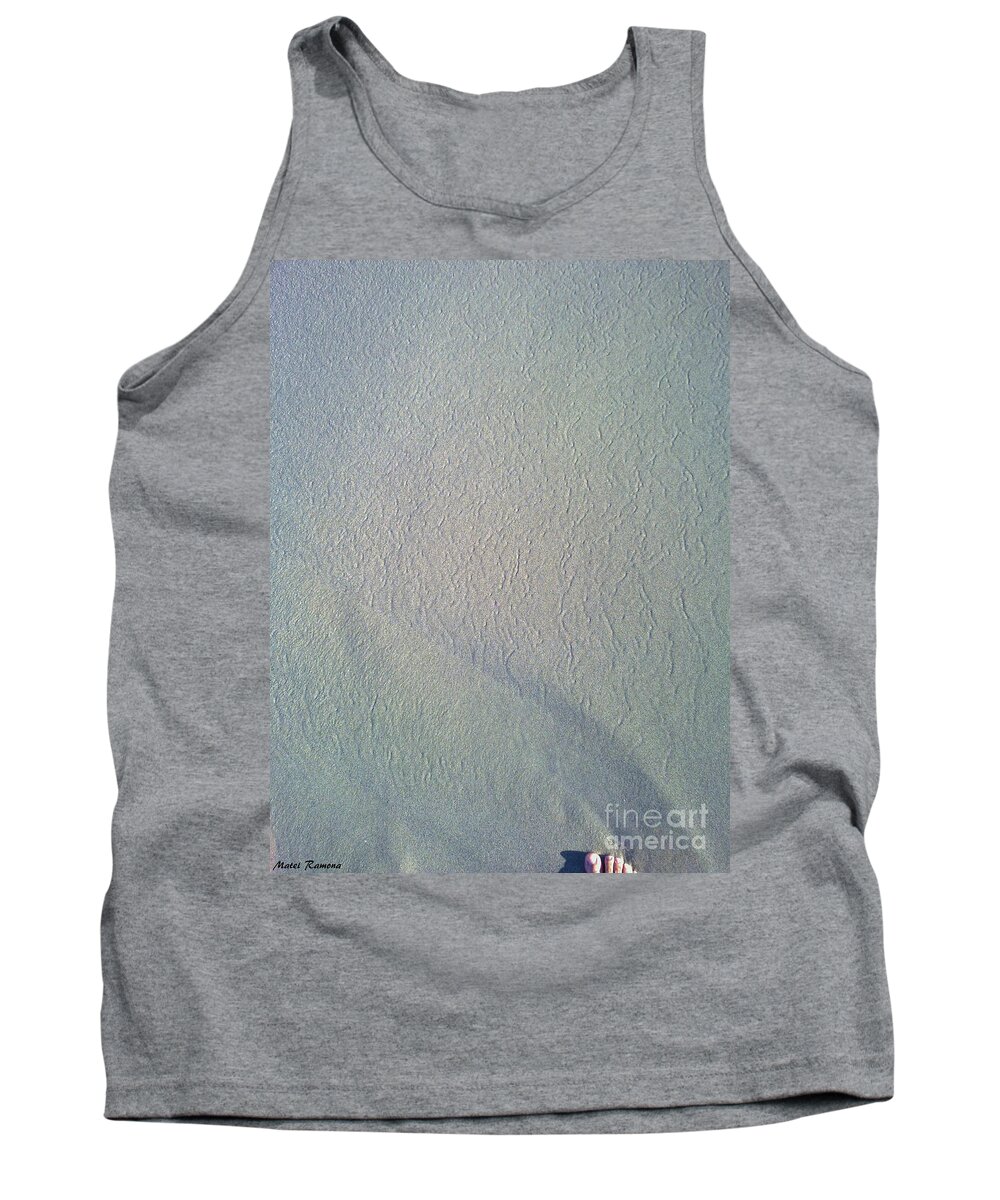 Abstract Tank Top featuring the photograph Infinity by foot by Ramona Matei