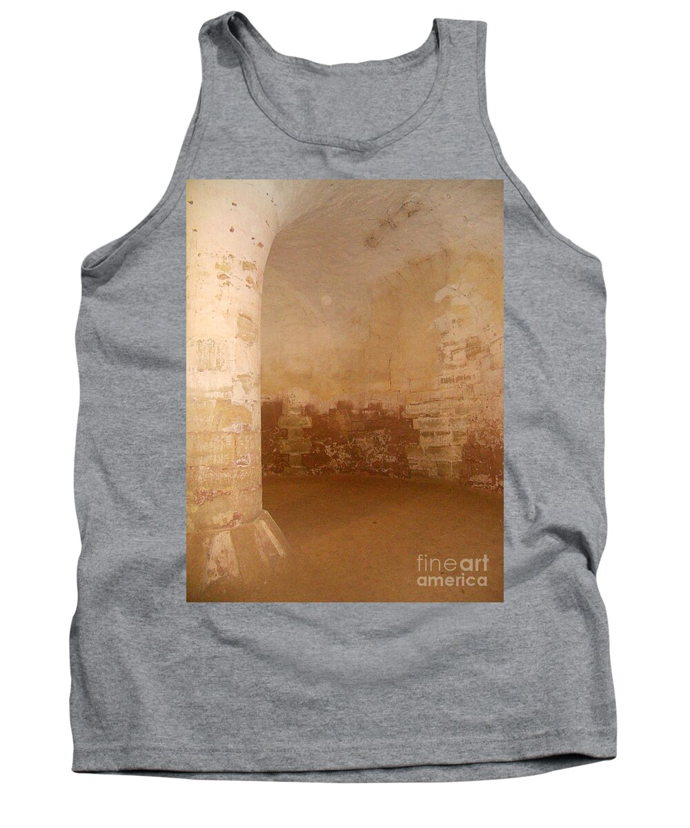 Abstract Tank Top featuring the photograph Inner Recesses by Lauren Leigh Hunter Fine Art Photography