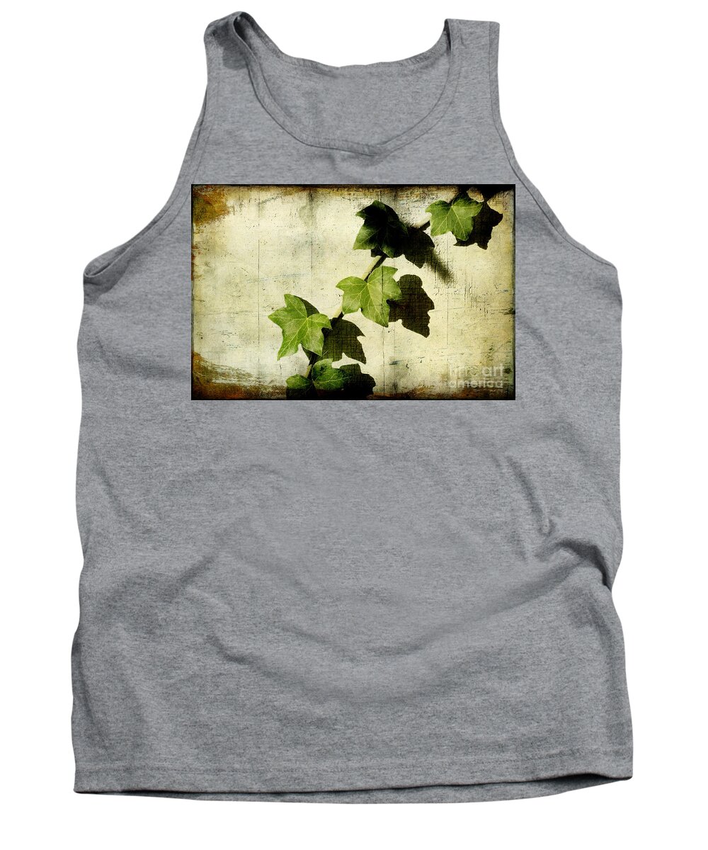 Ivy Tank Top featuring the photograph Ivy by Ellen Cotton