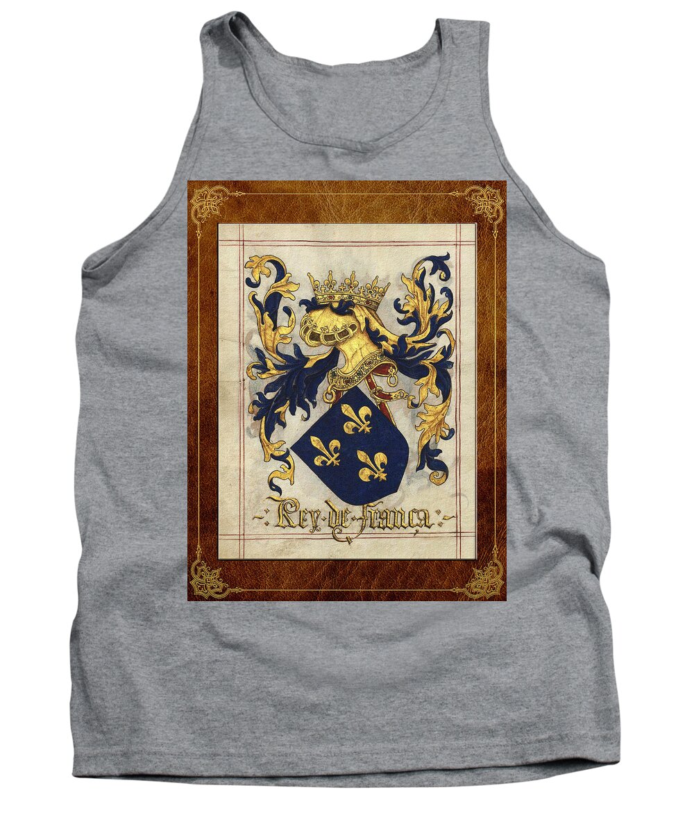 King of - Medieval Coat of Arms Tank Top by Averbukh - Instaprints