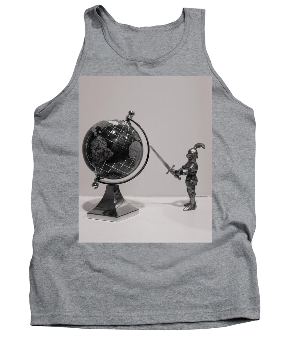 Knight Tank Top featuring the photograph Last Knight by Stacy C Bottoms