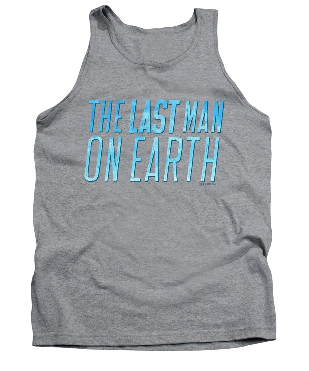  Tank Top featuring the digital art Last Man On Earth - Logo by Brand A