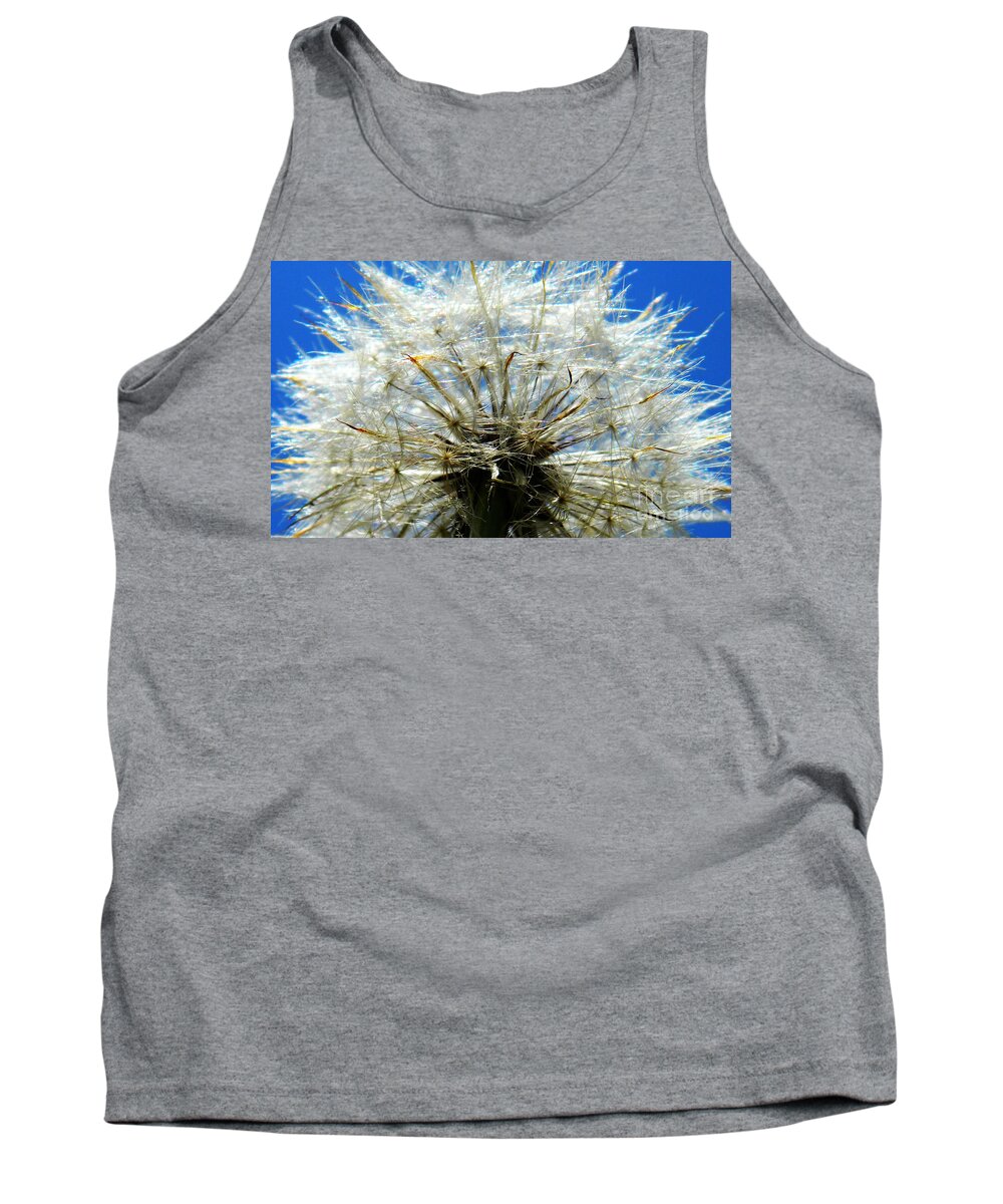 Dandelion Tank Top featuring the photograph Life in details by Andrea Anderegg