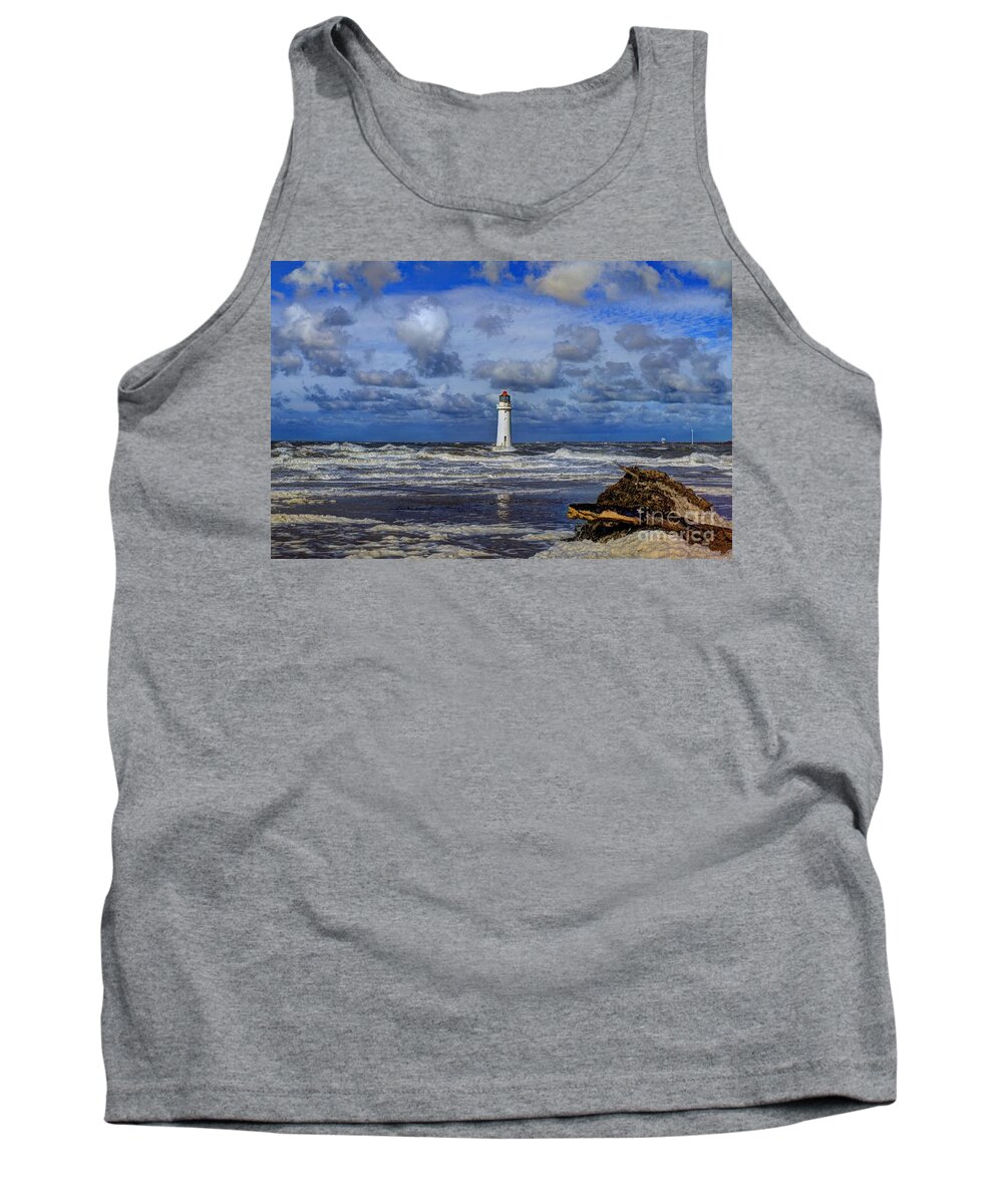 Lighthouse Tank Top featuring the photograph Lighthouse by Spikey Mouse Photography