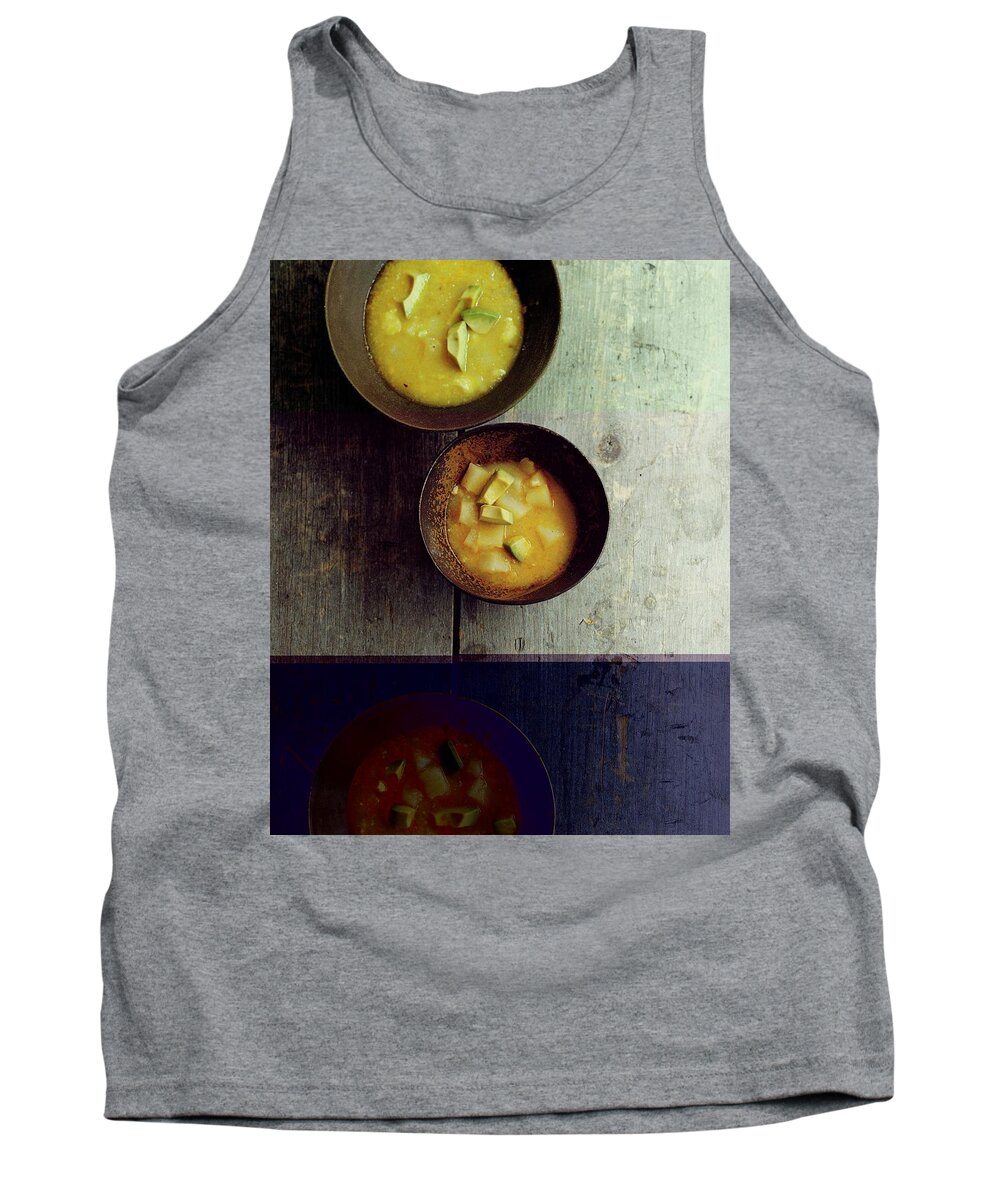 Cooking Tank Top featuring the photograph Locro De Papas by Romulo Yanes