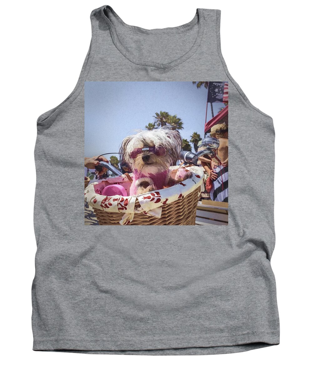 Pet Tank Top featuring the photograph Look at me Im Cute by Scott Campbell