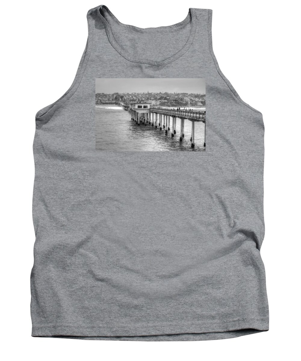 Ocean Beach Tank Top featuring the photograph Love at First Wave by Bill Hamilton