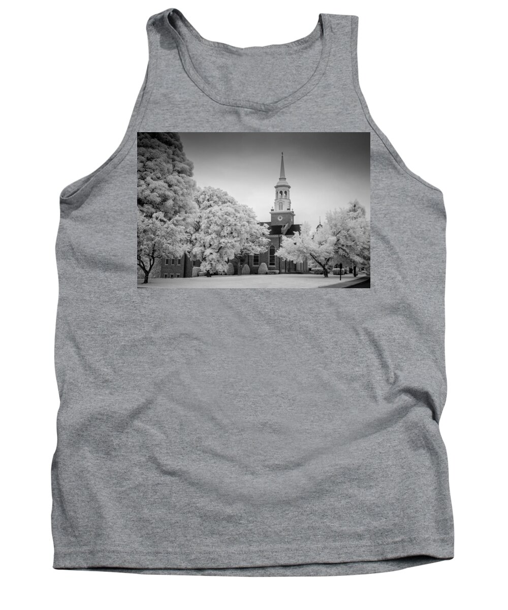 Buildings Tank Top featuring the photograph Lutheran Theological Seminary Chapel by Guy Whiteley