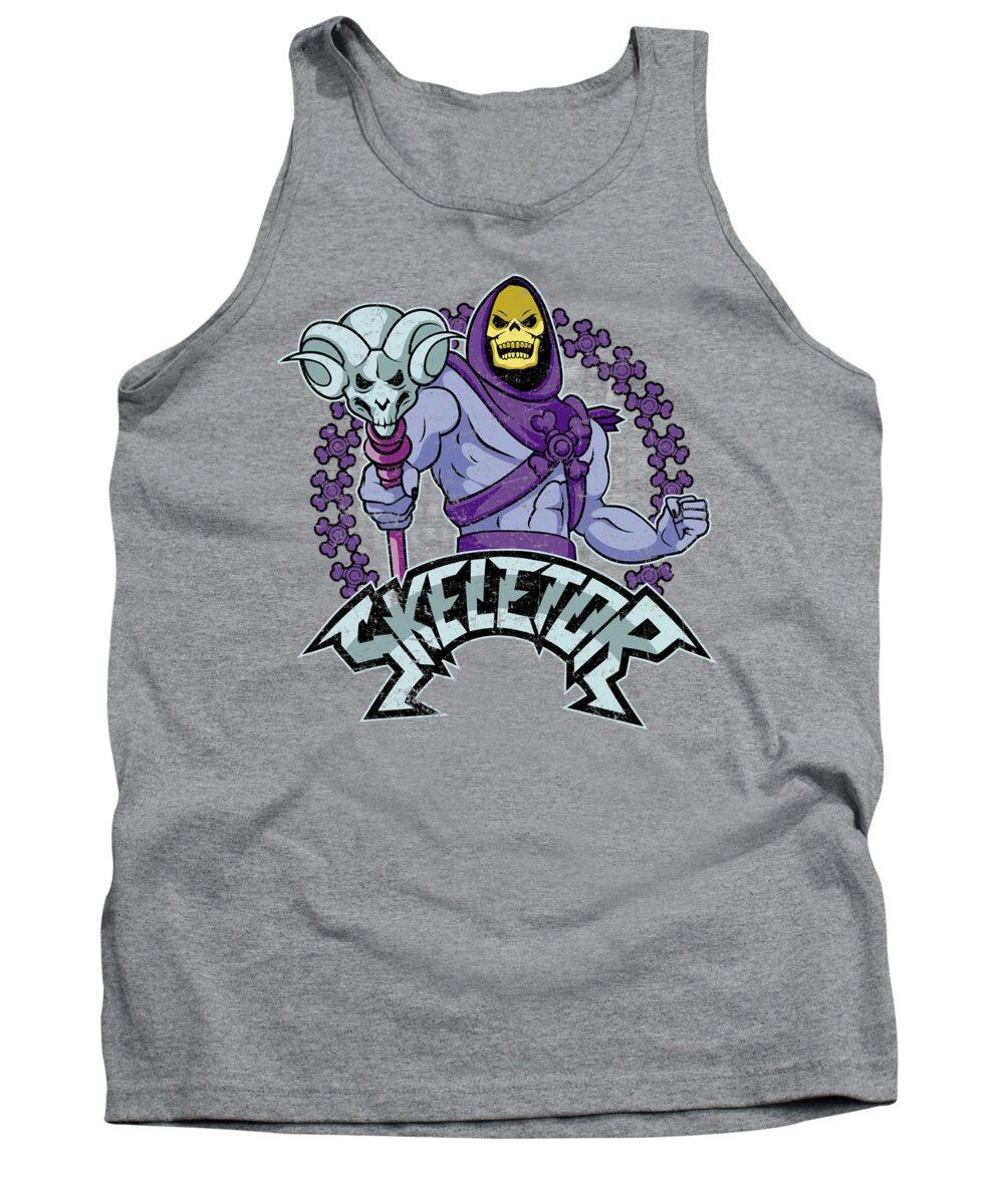  Tank Top featuring the digital art Masters Of The Universe - Skeletor by Brand A