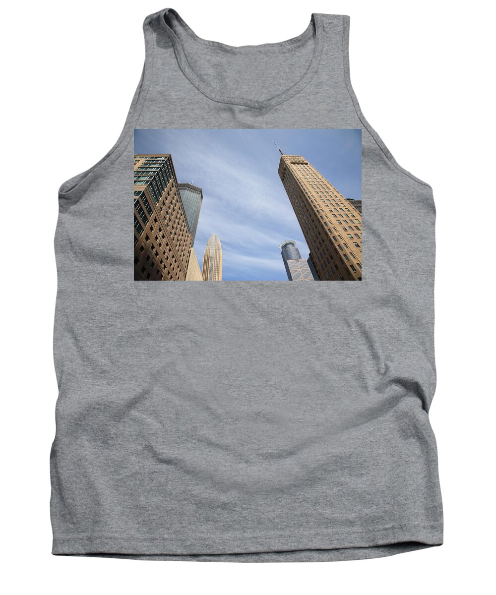 America Tank Top featuring the photograph Minneapolis Skyline by Frank Romeo