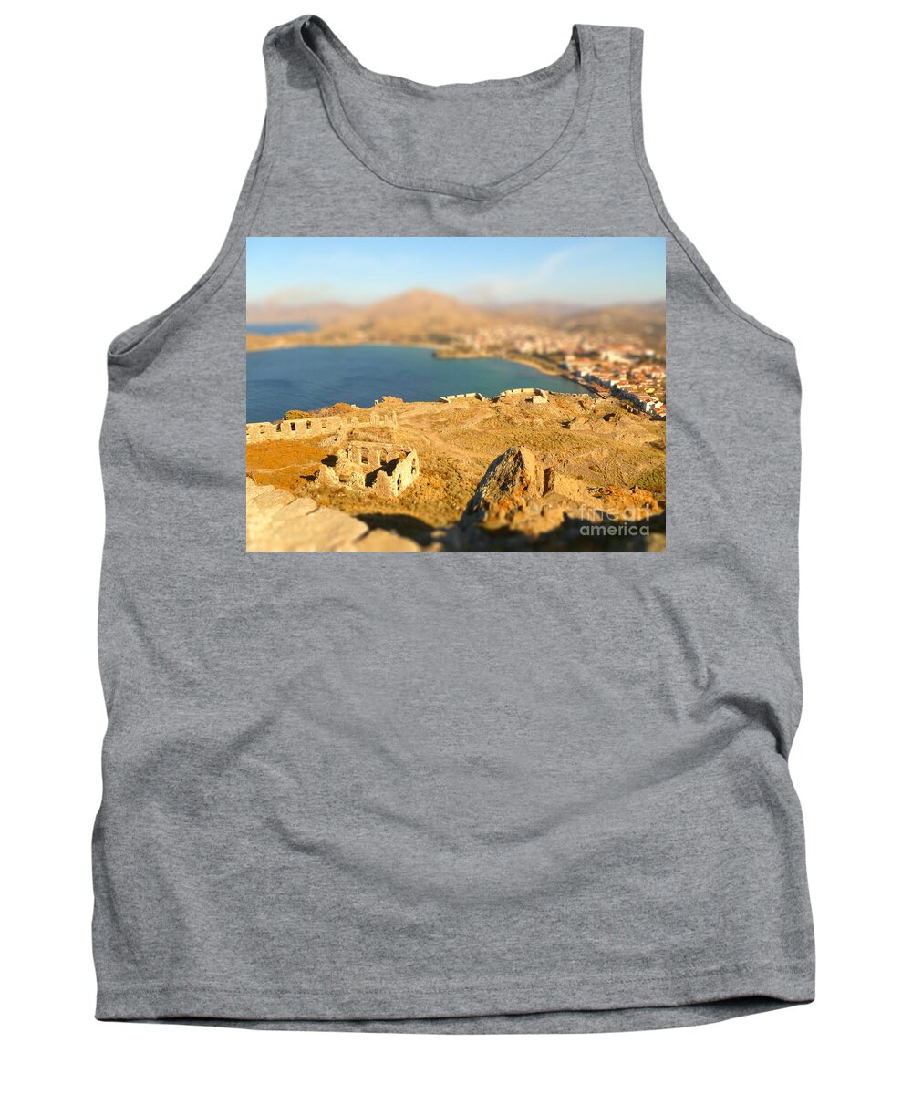 Toy Tank Top featuring the photograph My Toy Castle by Vicki Spindler