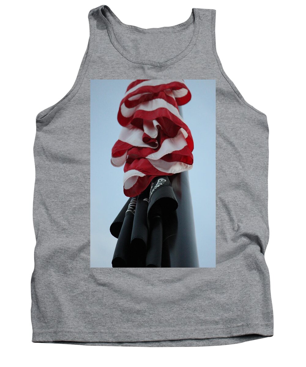Flags Tank Top featuring the photograph Never Forgotten by Jewels Hamrick