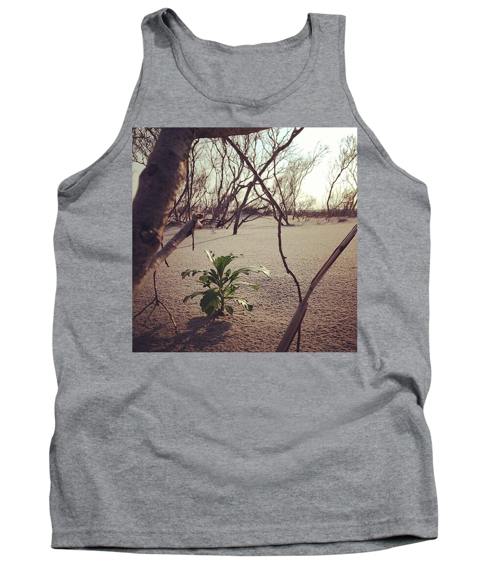 New Tank Top featuring the photograph New by Katie Cupcakes