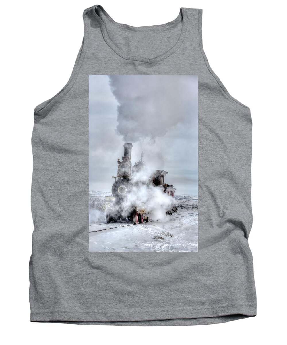 Engine Tank Top featuring the photograph No 119 by David Andersen