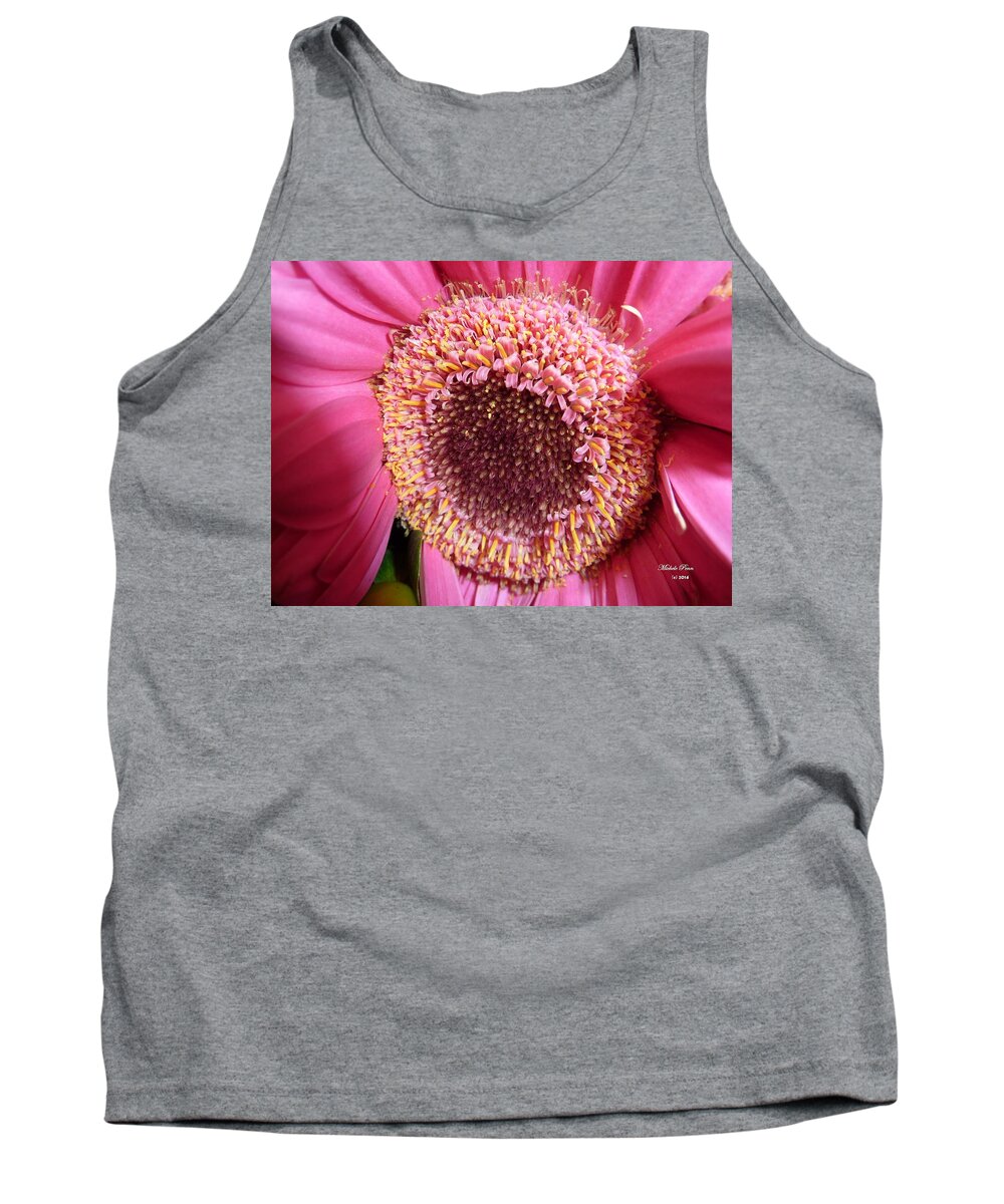 Flower Photograph Tank Top featuring the photograph Aliveness in Rome by Michele Penn