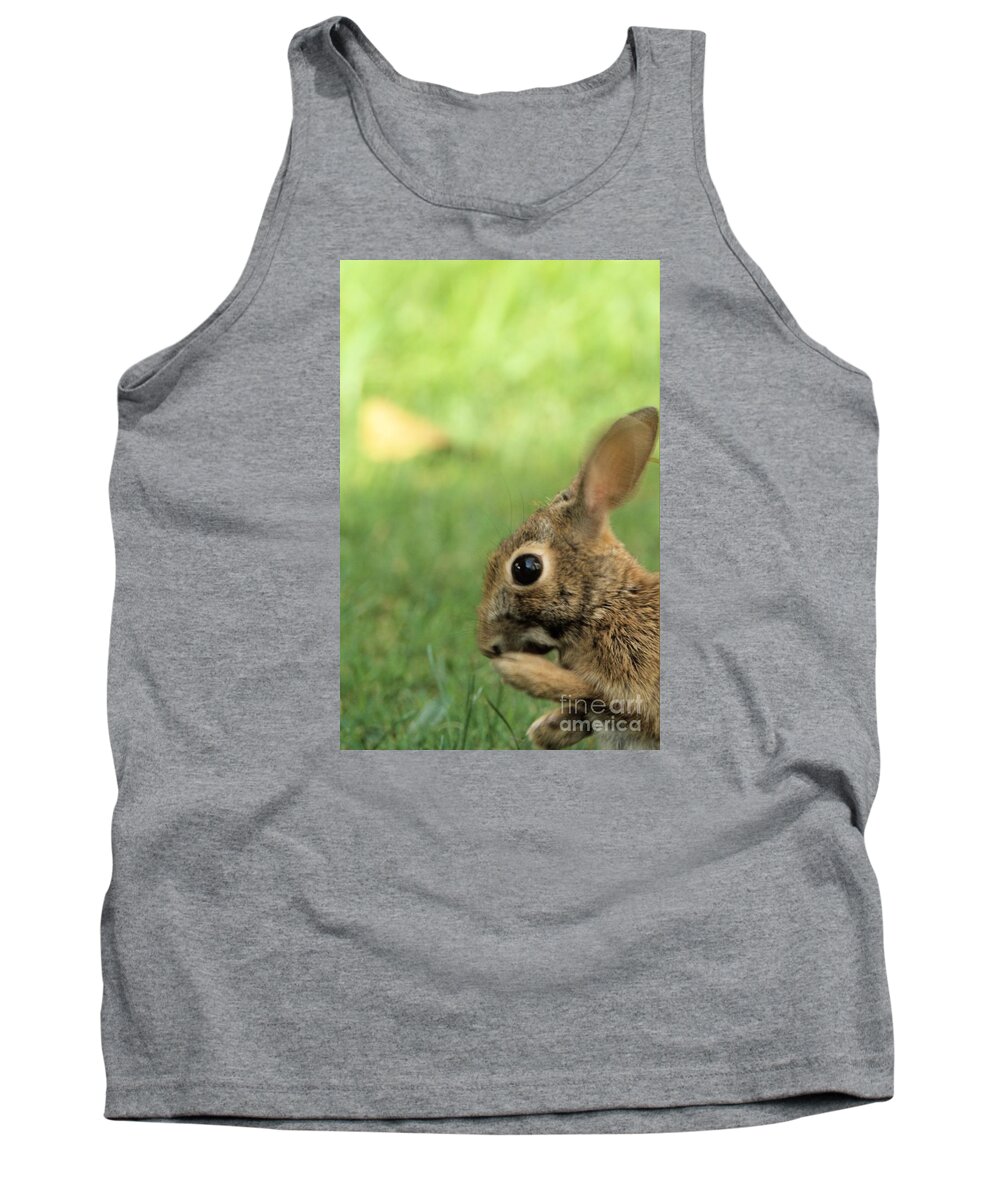 Bunny Tank Top featuring the photograph Oh My Easter is Almost Here by John Harmon