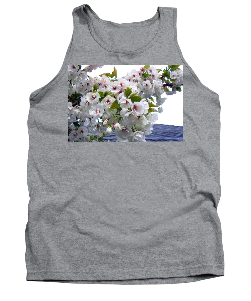 Oregon Cherry Blossoms Tank Top featuring the photograph Oregon Cherry Blossoms by Will Borden